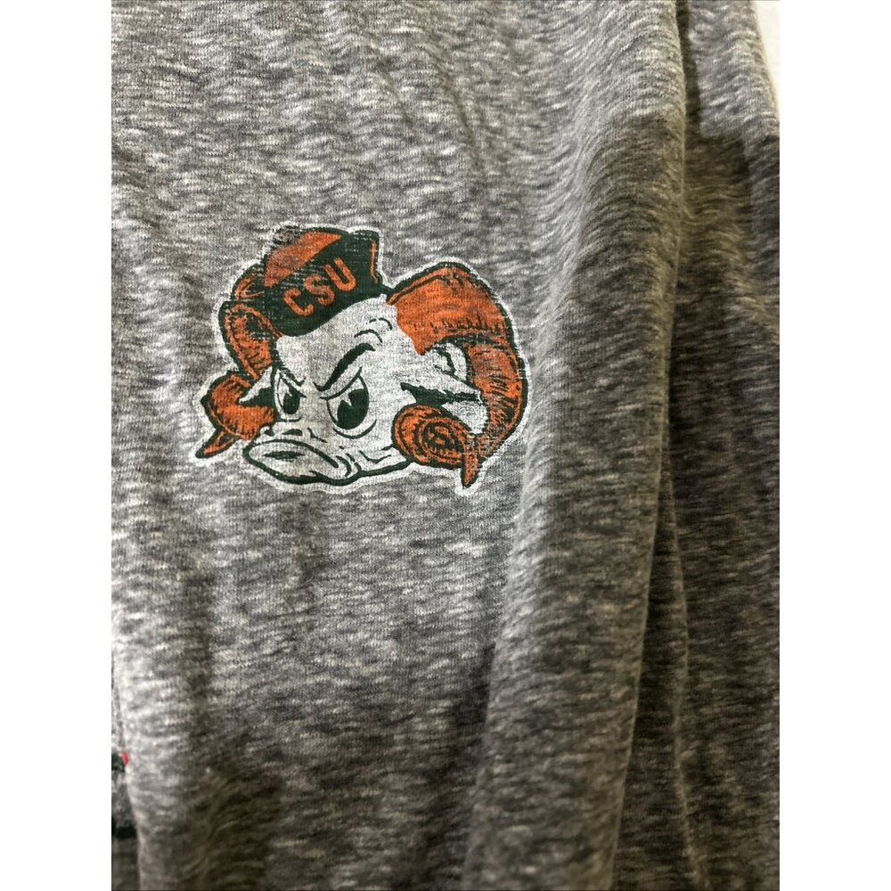 NEW CSU Colorado State Retro Rams Aggies Womens Lounge Set Shirt Pants M NCAA - Picture 11 of 16